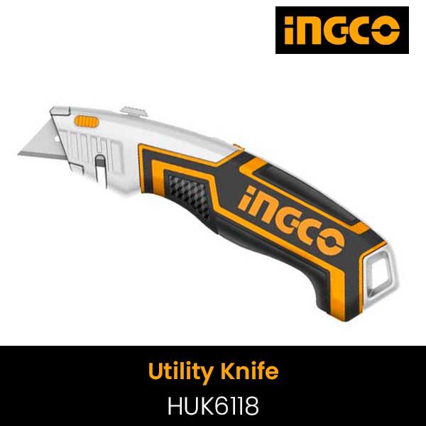 INGCO UNIQUE UTILITY KNIFE-ING-HUK6128. 