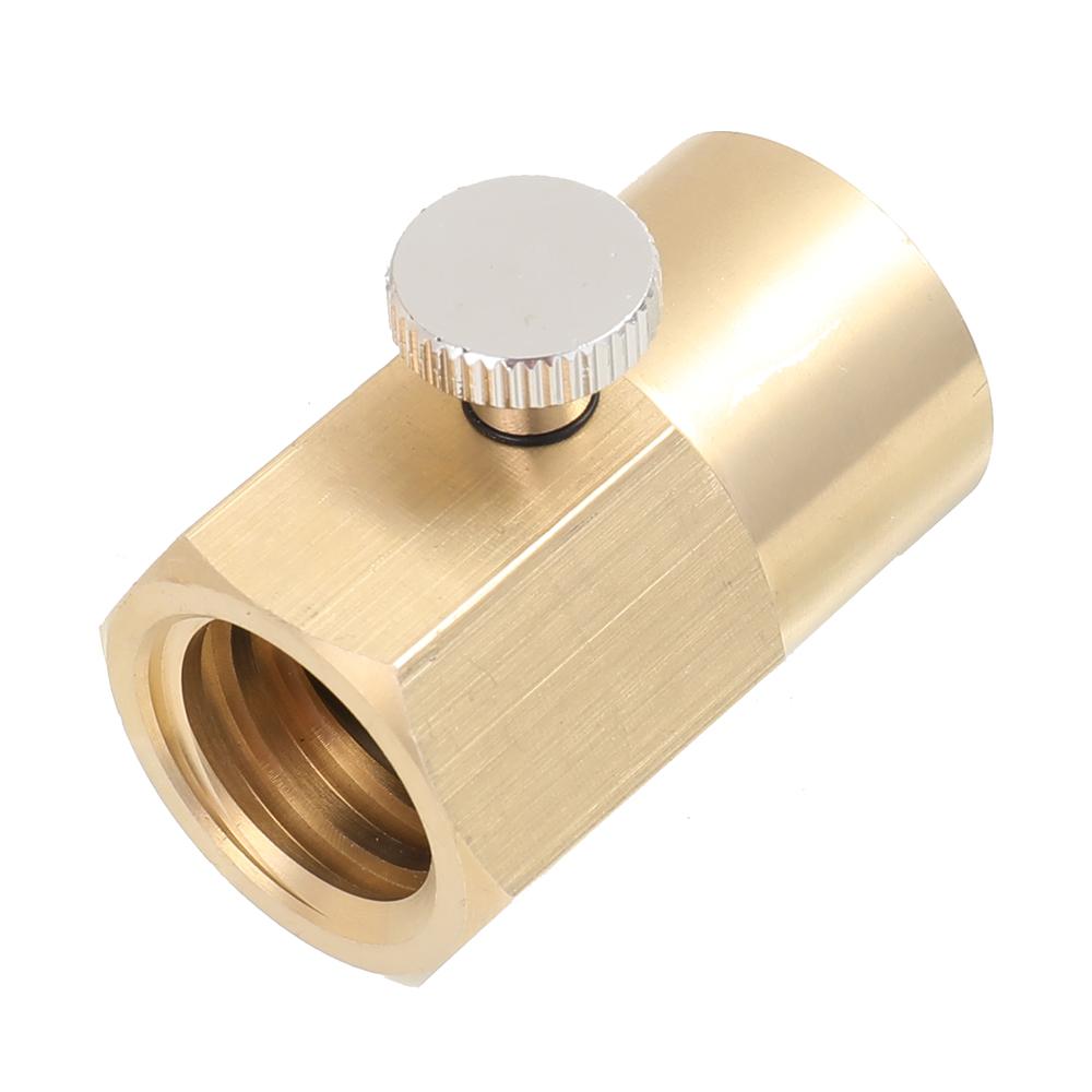 KOGEEK Brass Adapter for Refill Soda Stream and Soda Club W21.8-14. 