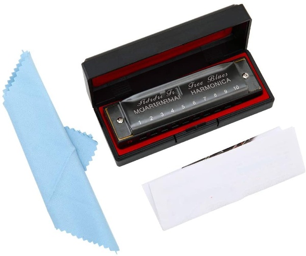 top Harmonica Diatonic Blues Harmonica Key of C 10 Holes 20 Tones ...