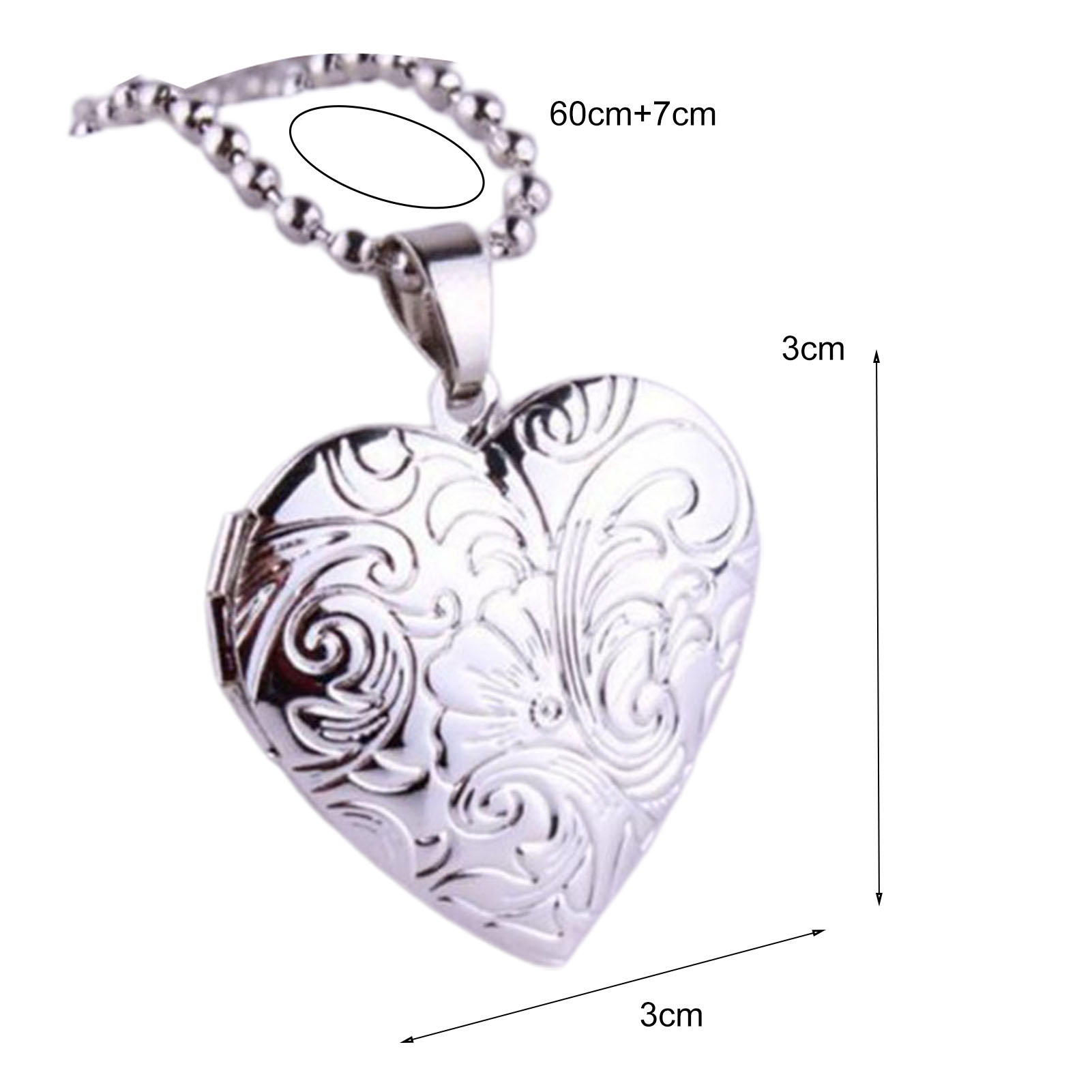 Locket Neckle All Match Color Photo Neckle. 