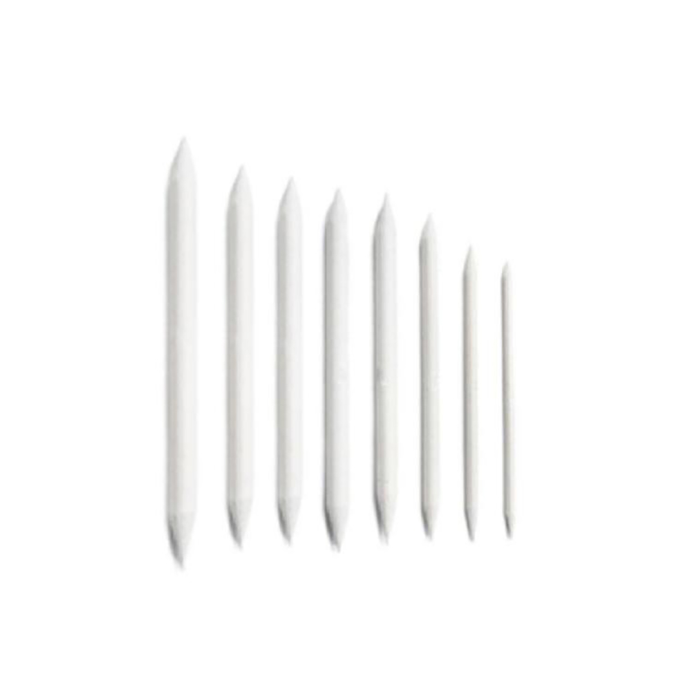 SF Blending Stumps and Tortillions Paper Art Blenders Sandpaper Pencil Sharpener Pointer for Artist Charcoal Sketch Drawing Tools. 