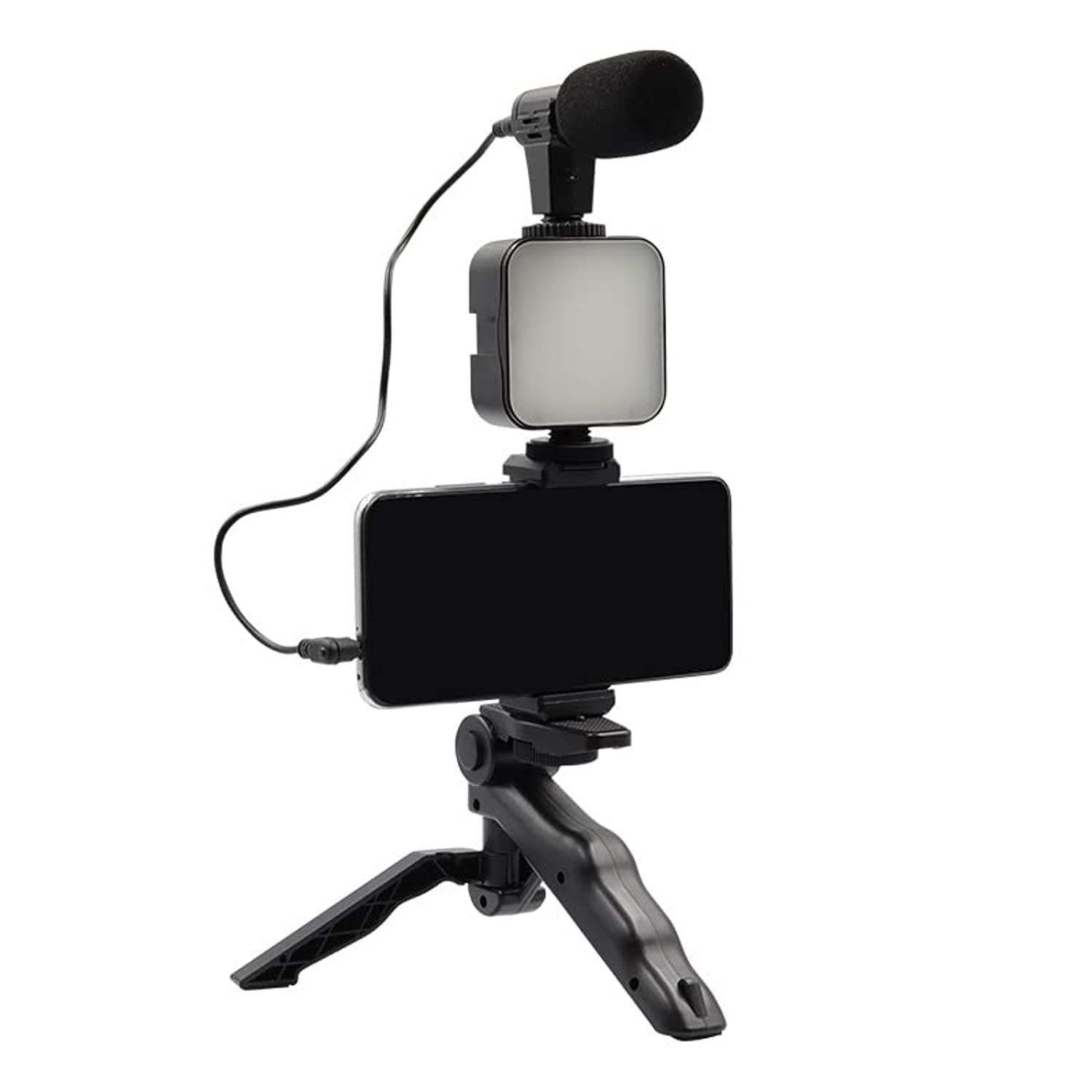 AY-49 remote control Video Kits Microphone LED Fill Light Mini Tripod. 