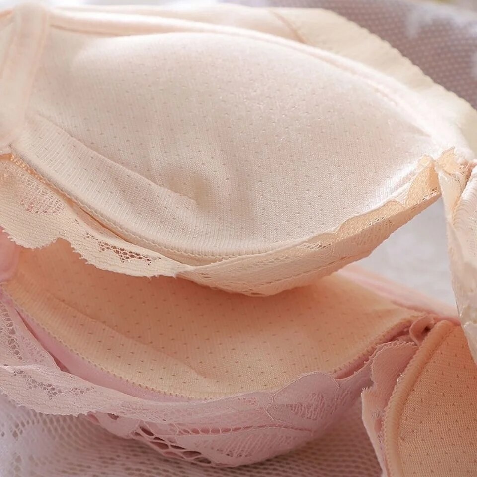 Midnite StarThickened Extra Thick 12cm Small Chest Flat Chest Gathered Bra No Steel Ring Extra Thick 8cm Bra Closed Breast. 