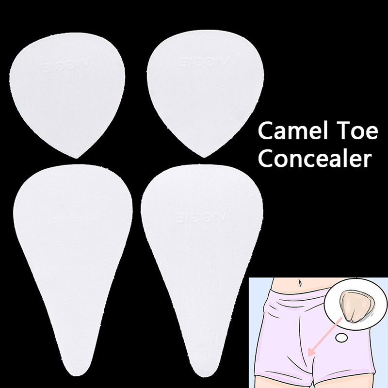 NIHAI Reusable Avoid Camel Toe Self-Adhesive Layers Camel Toe Concealer Bathing Suits. 