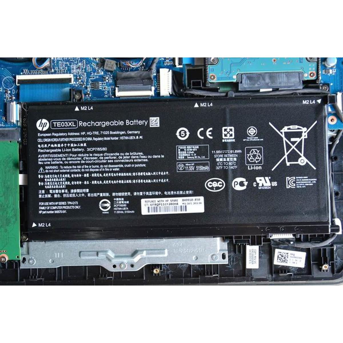 High Quality  Battery For HP Omen 15-AX200, HP OMEN 15-ax201tx, 15-ax202tx, 15-ax002tx / HP Omen Pavilion 15-BC, 15-bc021tx, 15-bc022tx Series