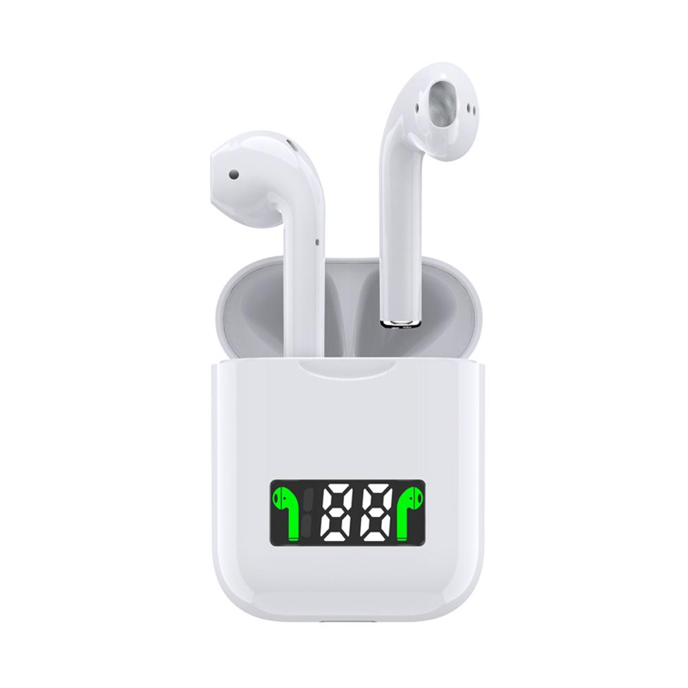 i99 TWS Wireless Bluetooth Headset with Charging Box Supports Wireless Charging. 