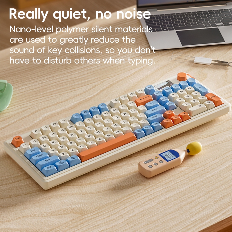 LANGTU L98 Wired RGB Mechanical Gaming Keyboard. 
