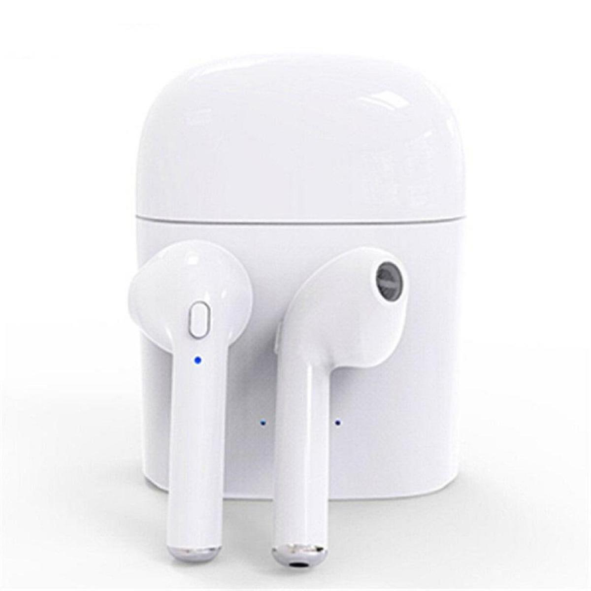 i7s TWS Twins Bluetooth Earbuds with Charger Box