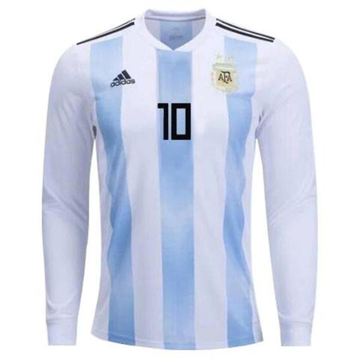 Messi long hotsell sleeve jersey