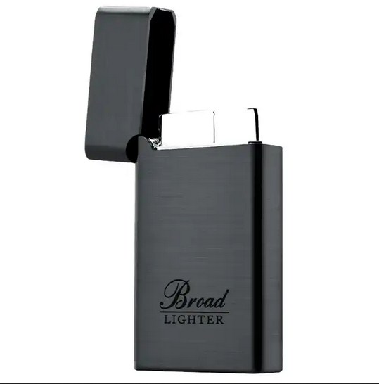 Classic custom LOGO metal lighter red flame gas lighters accessories