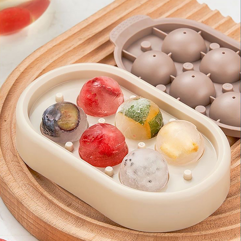1Pc Silicone Ice Lattice Frozen Ice Cube Artifact Ice Making Mold Household Ice Tray With Lid Easy To Demould Ice Cube Mold MIO Super Store. 