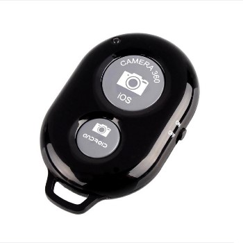 Selfie Remote Shutter Bluetooth Wireless Shutter Camera Phone Remote Control for IOS Android TikTok - Black. 