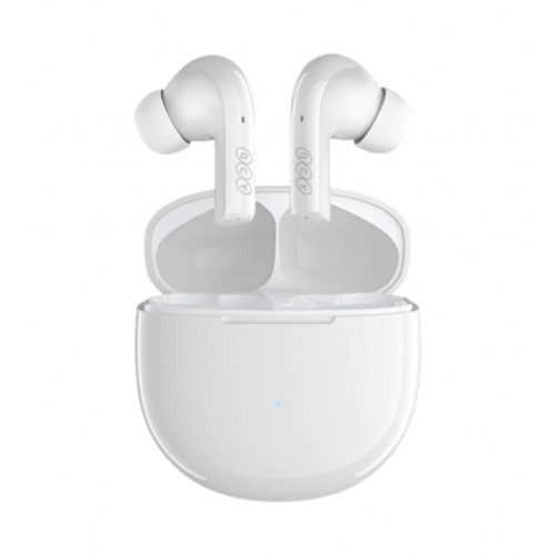 QCY T18 MeloBuds Truly Wireless Earbuds4-Mic Noise Reduction Dual Devices Connection Bluetooth Earbuds aptX Adaptive Sound in-Ear Earbuds, IPX5, 30H Playtime. 