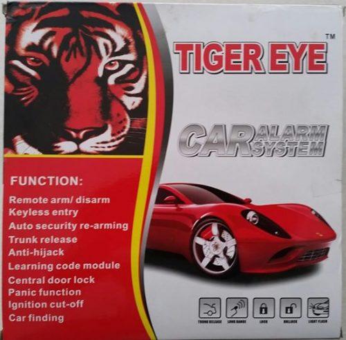 Car lock unlock system tiger eye High quality alarm system -  key/ remote (original). 