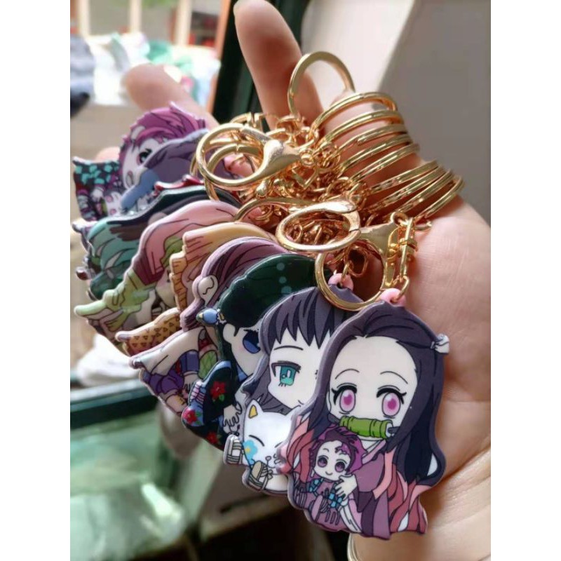 Demon Slayer Keychain Mizuko Acrylic Double-Sided Printing Charm