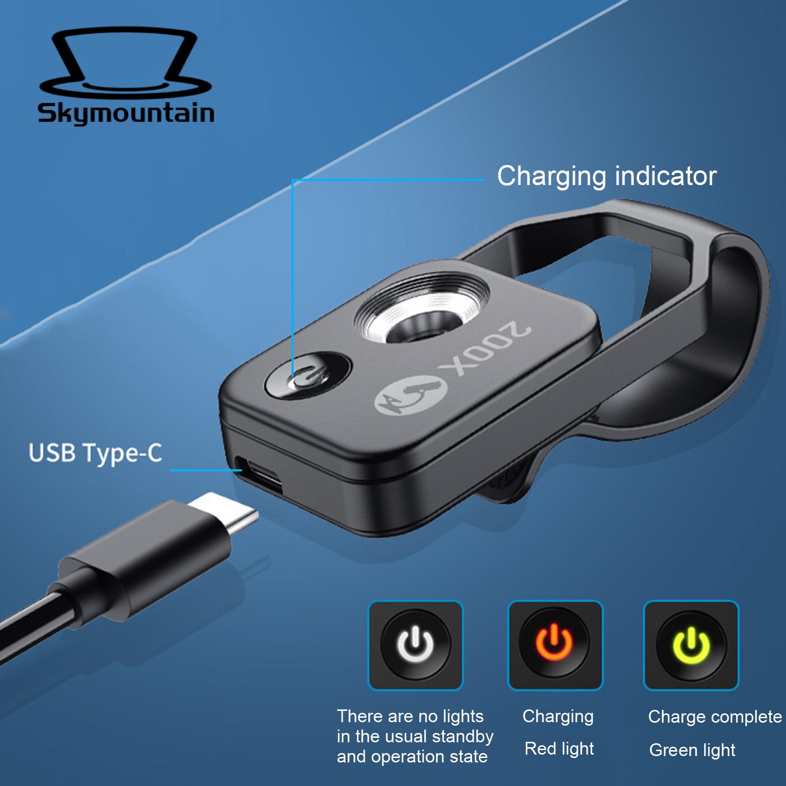 Smartphone Microscope Portable 200x Magnification Cell Phone Microscope Lens Attachment for Universal Mobile Phones Mini Pocket Size Microscope Digital Phone Microscope. 