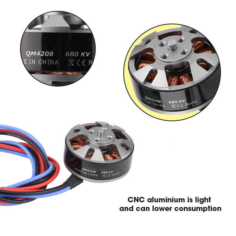QM4208 680KV RC Brushless Motor Factory 