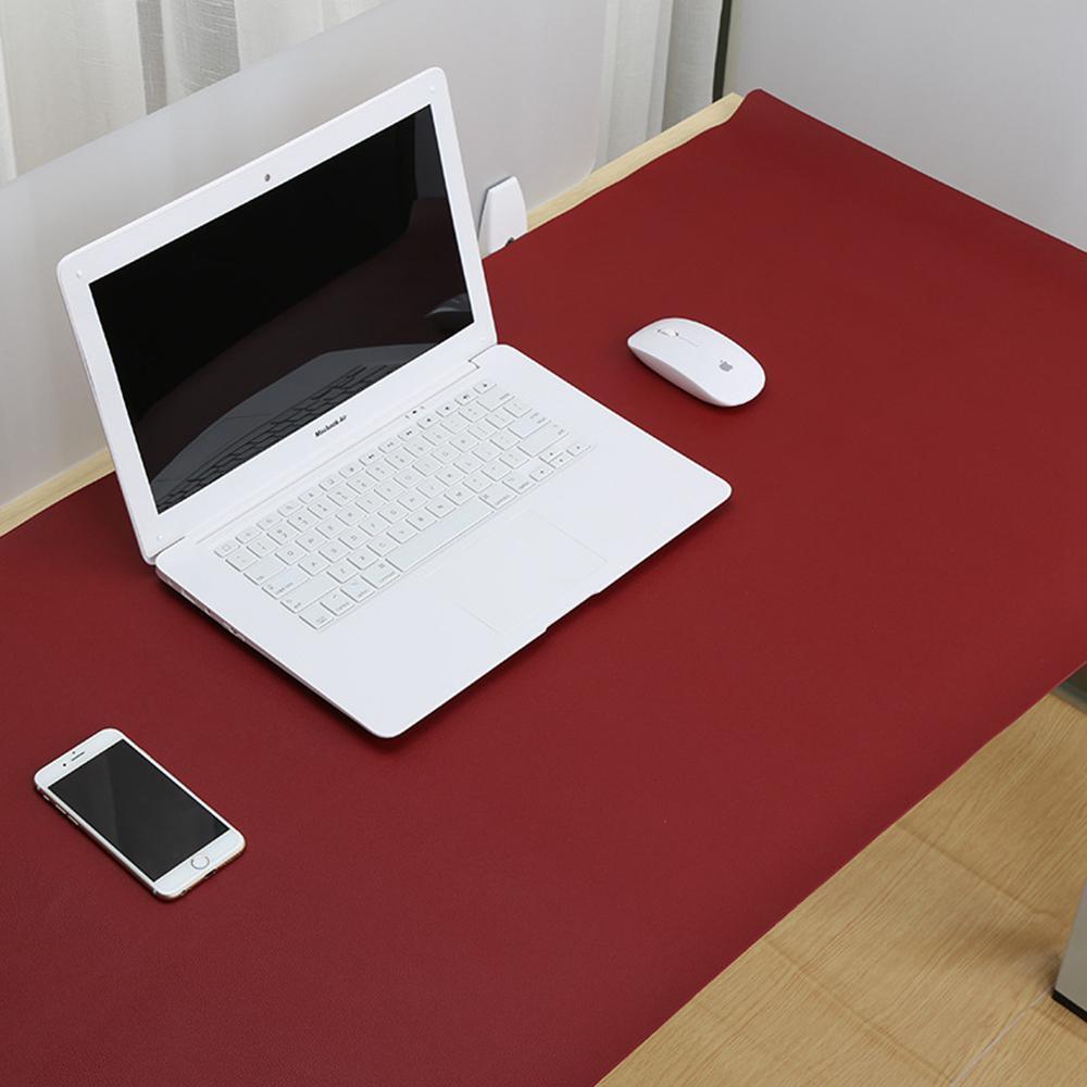 Large Desk Mat Mouse Pad Non Slip Pu Leather Ultra Thin 2mm Waterproof For Office Home Desks Gaming Pads Keyboard