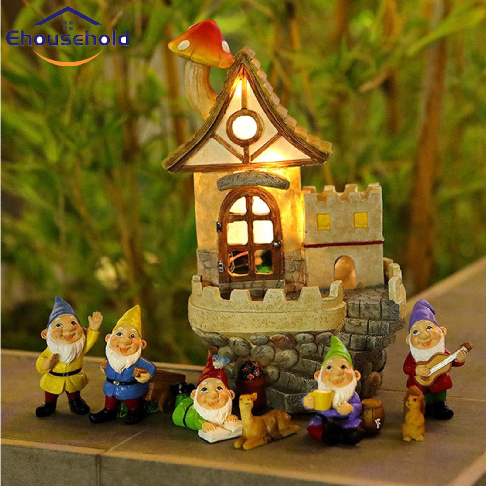 Dwarf Ornaments Delicate Solar Decorative Dwarf Ornaments. 
