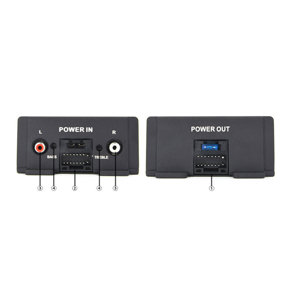4 Channel Car Stereo Amplifier High Power DSP Amplifier Box Compatible For Android Small Audio Speaker Amp Box 4 Ohm Stable. 