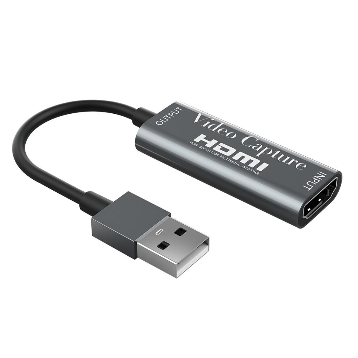 【VisioN Shop】Video Capture Card Lightweight Portable Compatible HDMI Video Recorder Game Capture Card For Laptop Live