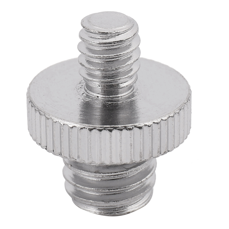 TWEXQNY 5 Pieces Metal Threaded Screw Adapter Tripod Screw Converter & 1x Lcd Monitor Adapter with Hot Shoe Cold Shoe Base