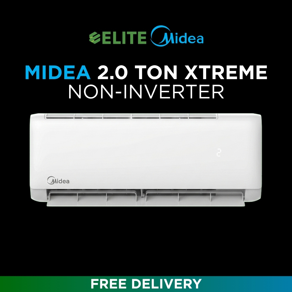 MIDEA 2 Ton Air Conditioner Xtreme Non-Inverter - MSA 24CRN1 | Free Delivery