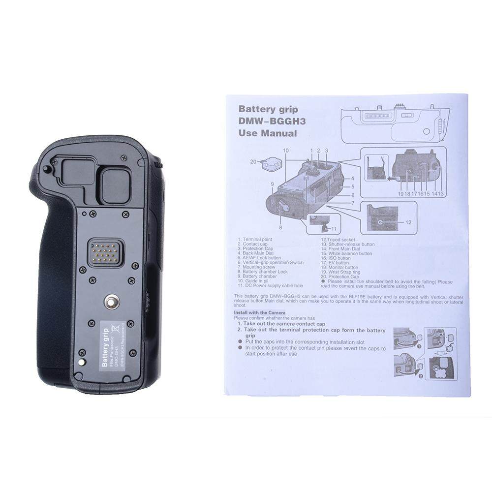 DMW-BGGH3 Battery Grip Replacement for Panasonic DMW-BGGH3 Lumix GH3 Lumix GH4. 