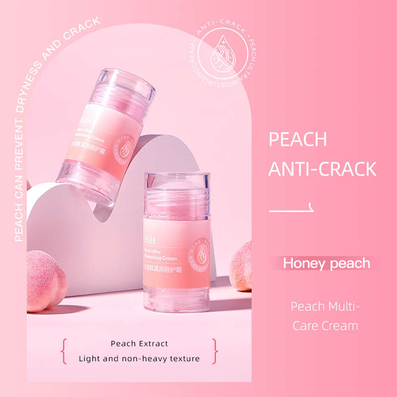 HIH Vaseline Peach True Double Protection Cream Moisturizing Stick to Prevent Dry Cracks Moisturize Heels in Autumn and Winter. 