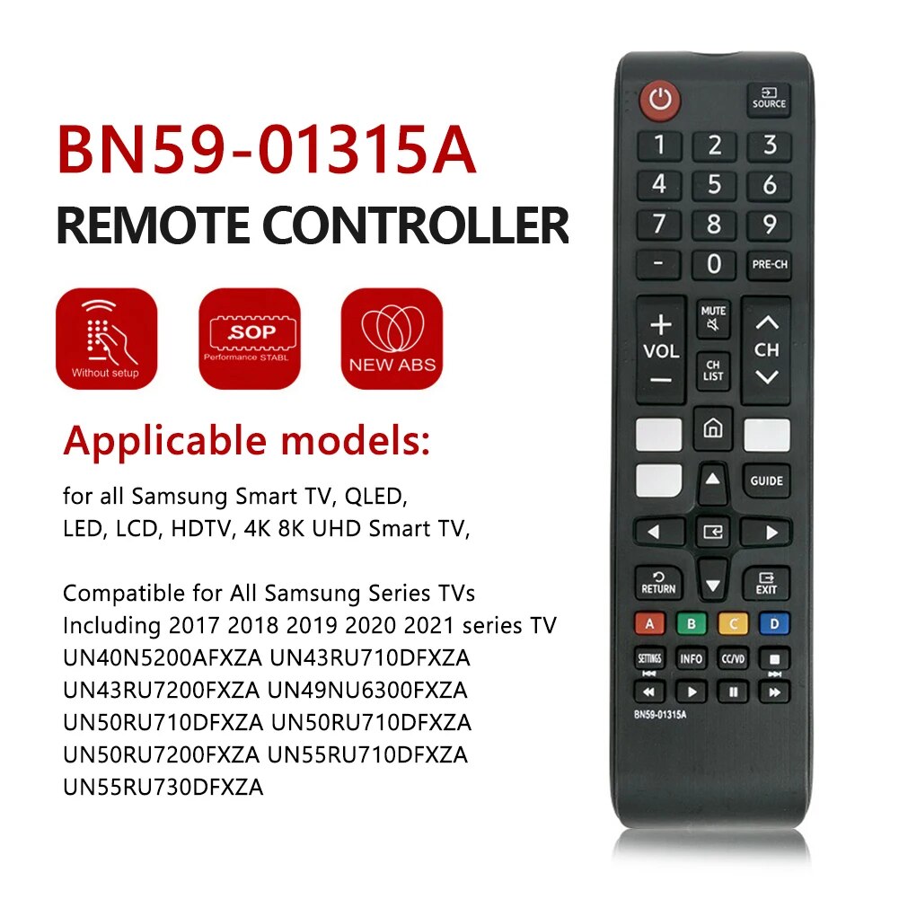 BN59-01268D For Samsung Smart TV Remote Controller For Samsung UE40MU6103 UE40MU6120 UE40MU6122 UE40MU6125 UE40MU6172U Control. 