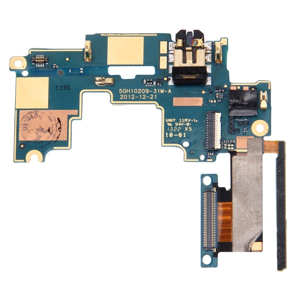 For HTC One M7 / 801e / 801n Mainboard Volume Control Button || Earphone Jack Flex Cable. 
