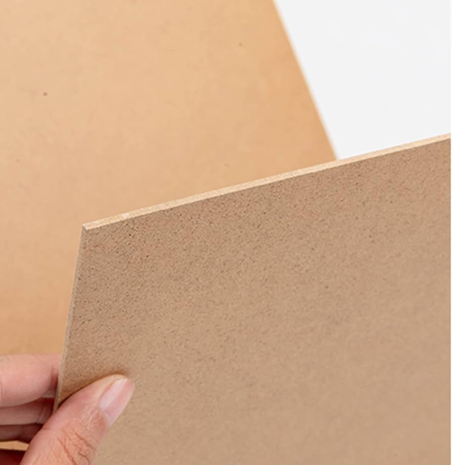 Square Shaped MDF Board Sheet Hardboard Sheets for Art and Crafts 10*10. 