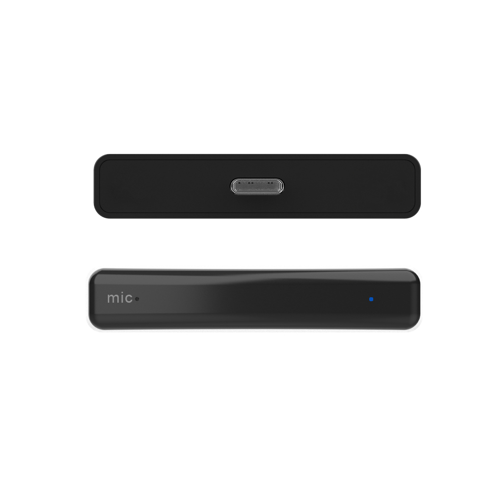 A1 Gaming Wireless BT Audio USB Transmitter Built- in Digital Microphone Replacement for Nintendo Switch/PS4/PS3/PC Black. 