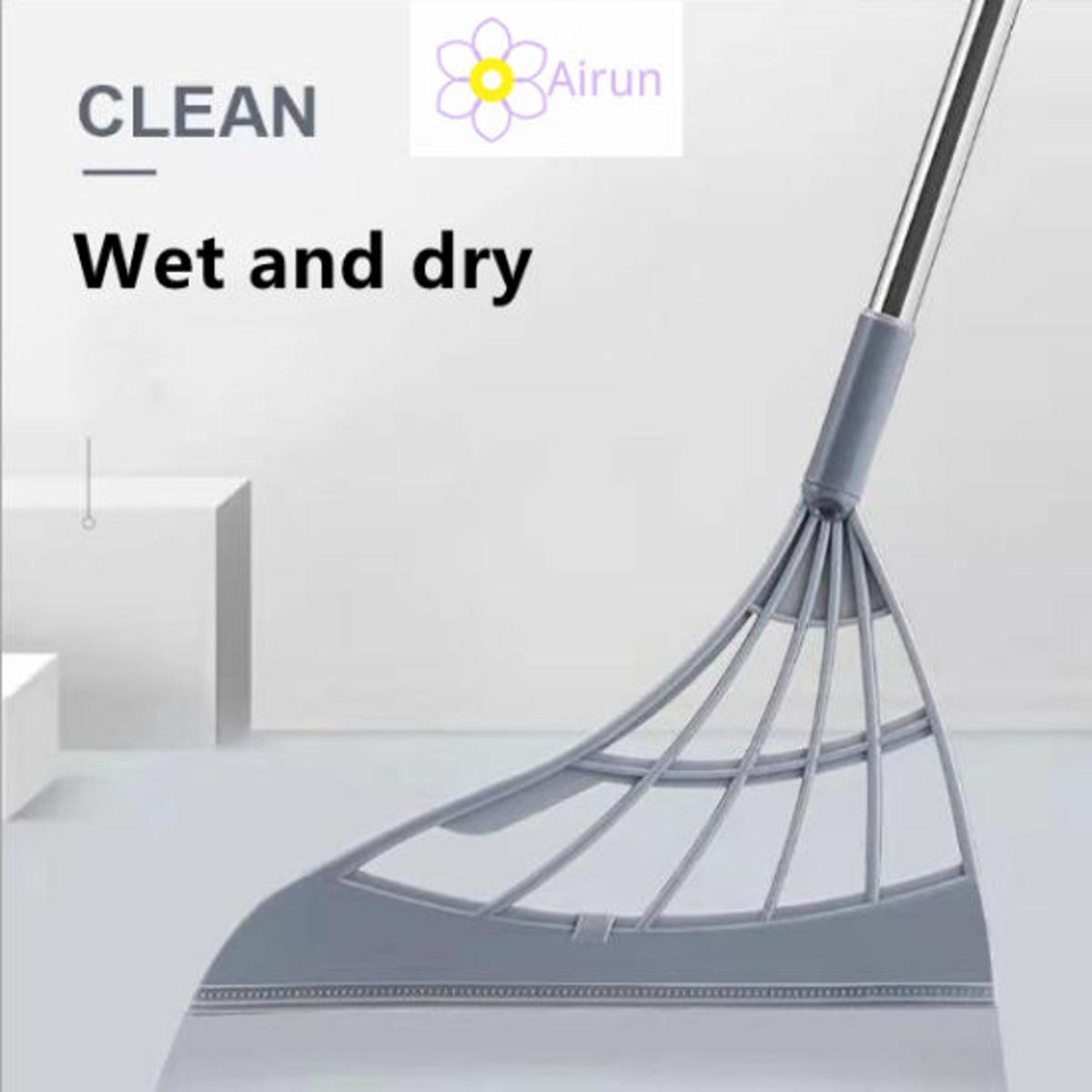 Multi function Magic Broom Sweeper with Long Handale for Indoor & Outdoor. 