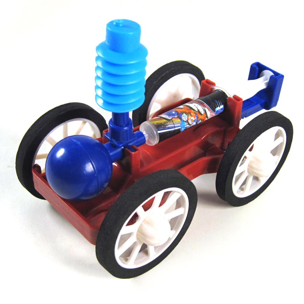 DIY Air Powered Car Assembly Model Scientific Experiment Educational Kids Toy Daraz .bd