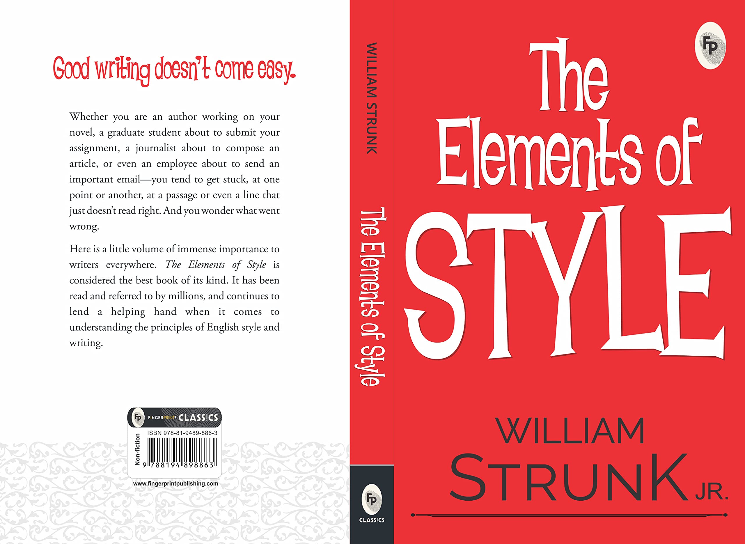 The Elements of Style Paperback. 