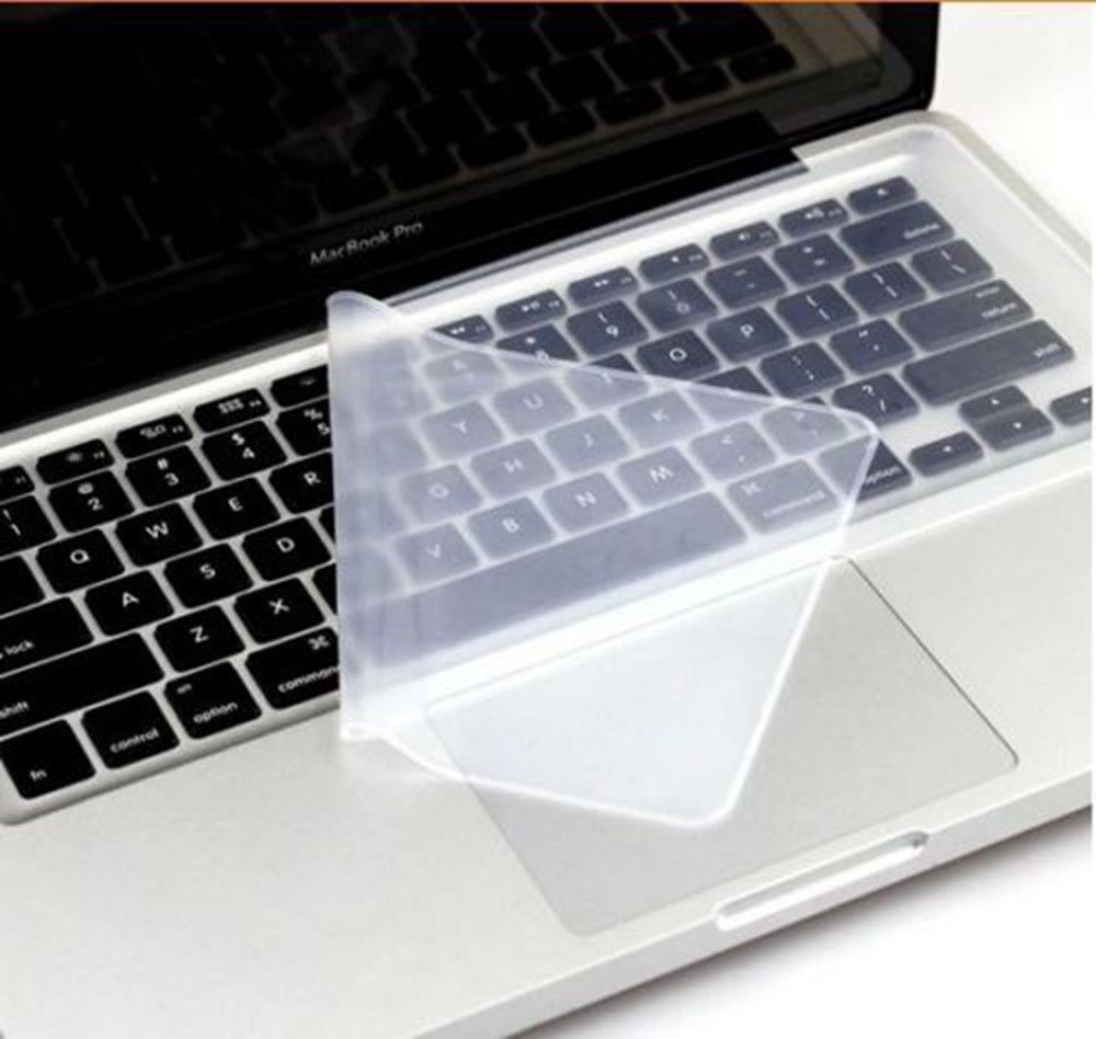 Universal Clear Laptop Silicone Keyboard Skin Case Cover Protector For 14''. 