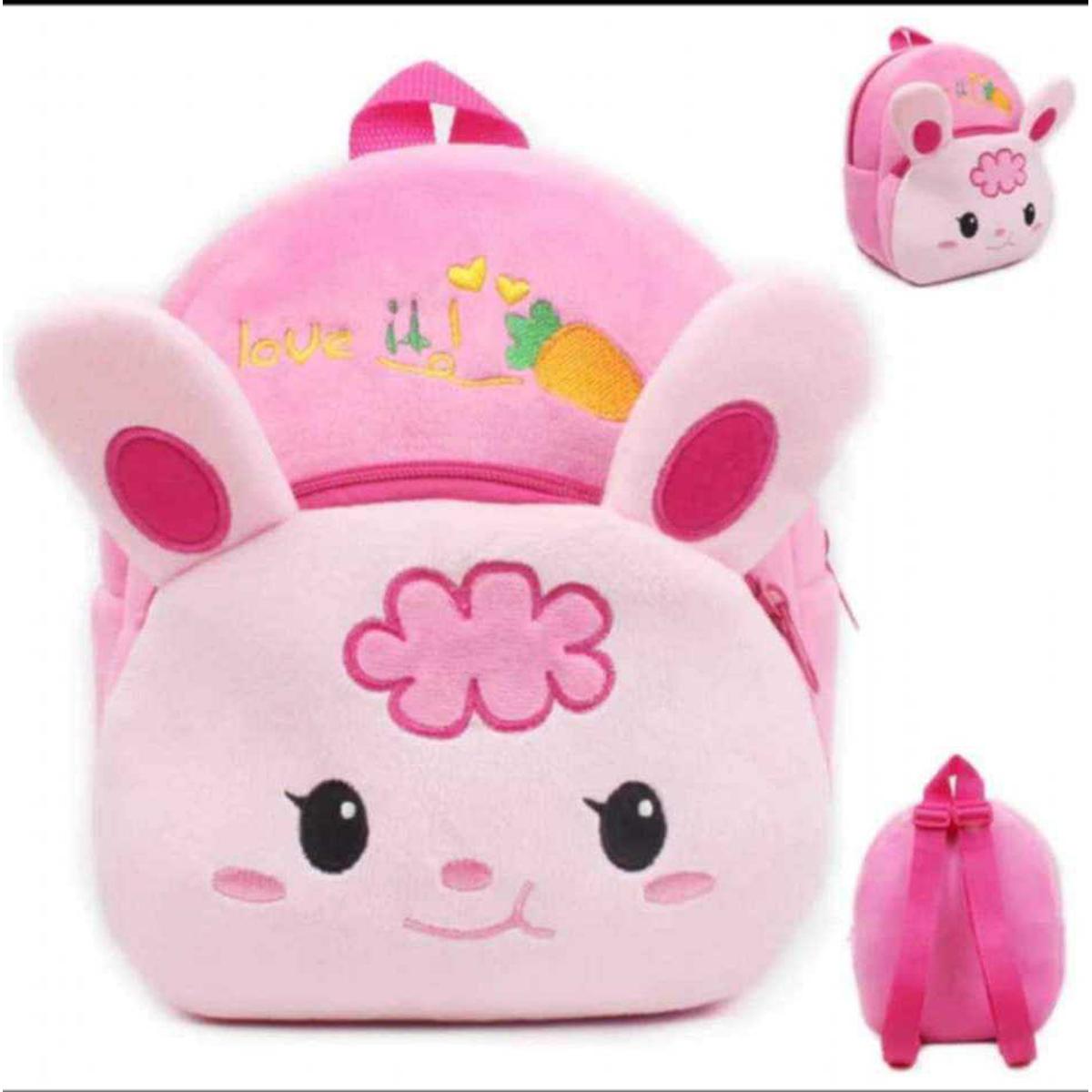 8x9 Inches Toddler Plush Backpack Cute Baby Backpacks for Boy Girl Mini Backpack Preschool Baby Schoolbag