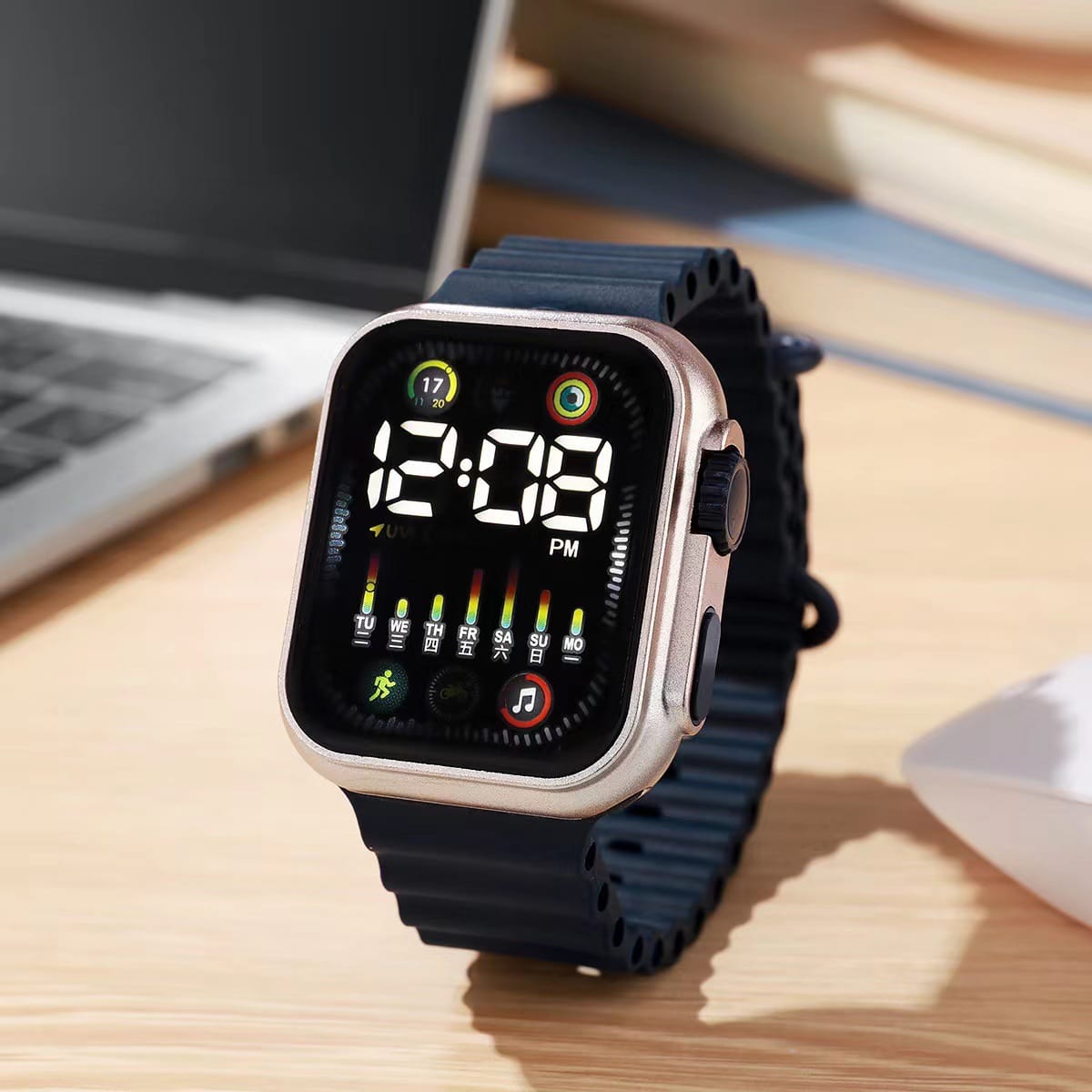 Simple Non-smart Electronic Watch For Students' Exams