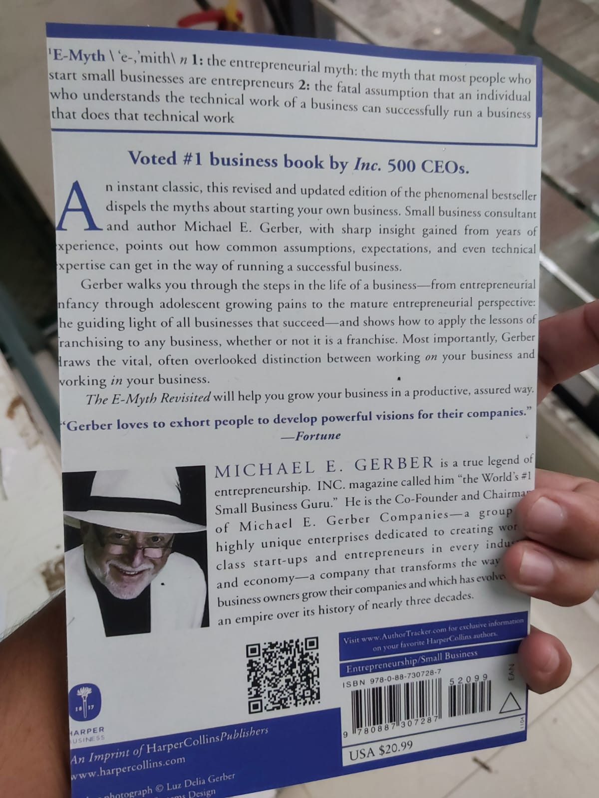 The E-Myth Revisited: Why Most Small Businesses Don't Work and What to Do About It by Michael EGerber - Premium - Paperback. 