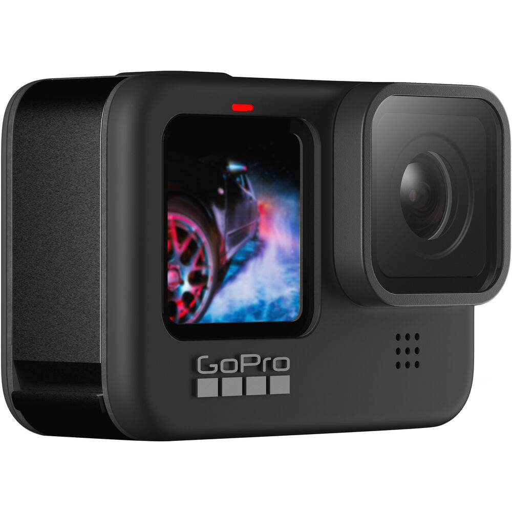 GoPro HERO9 Black - Waterproof Action Camera with Front LCD and Touch Rear Screens, 5K Ultra HD Video, 20MP Photos, 1080p Live Streaming, Webcam, Stabilization. 