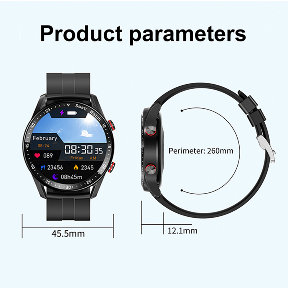 New 2023 ECG+PPG Smart Watch Bluetooth Call Music player Man Watch Sports Waterproof Luxury Smartwatch For Android ios. 