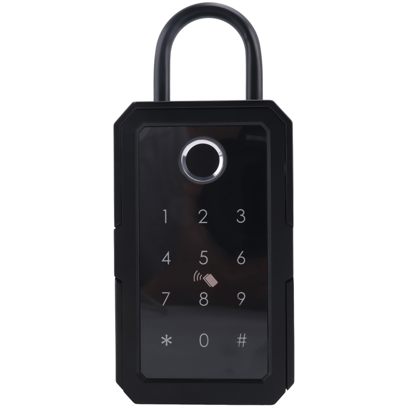 Smartkey Lock Box, Home Key Wireless Smartlock Box, Electronic Key Box App Digital Code Bluetooth Key Safe for Host Easy to Use. 