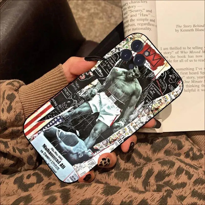 Mike Tyson Boxer Phone Case For iPhone 8 7 6 6S Plus X SE 2020 XR XS 14 11 12 13 Mini Pro Max Mobile Case. 