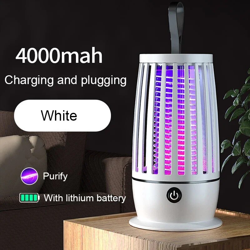 Mosquito Killer Lamp Mute Insect Repellent Electric Insect Trap Usb Charging and Plugging/Plug-in Single Use Can Select. 