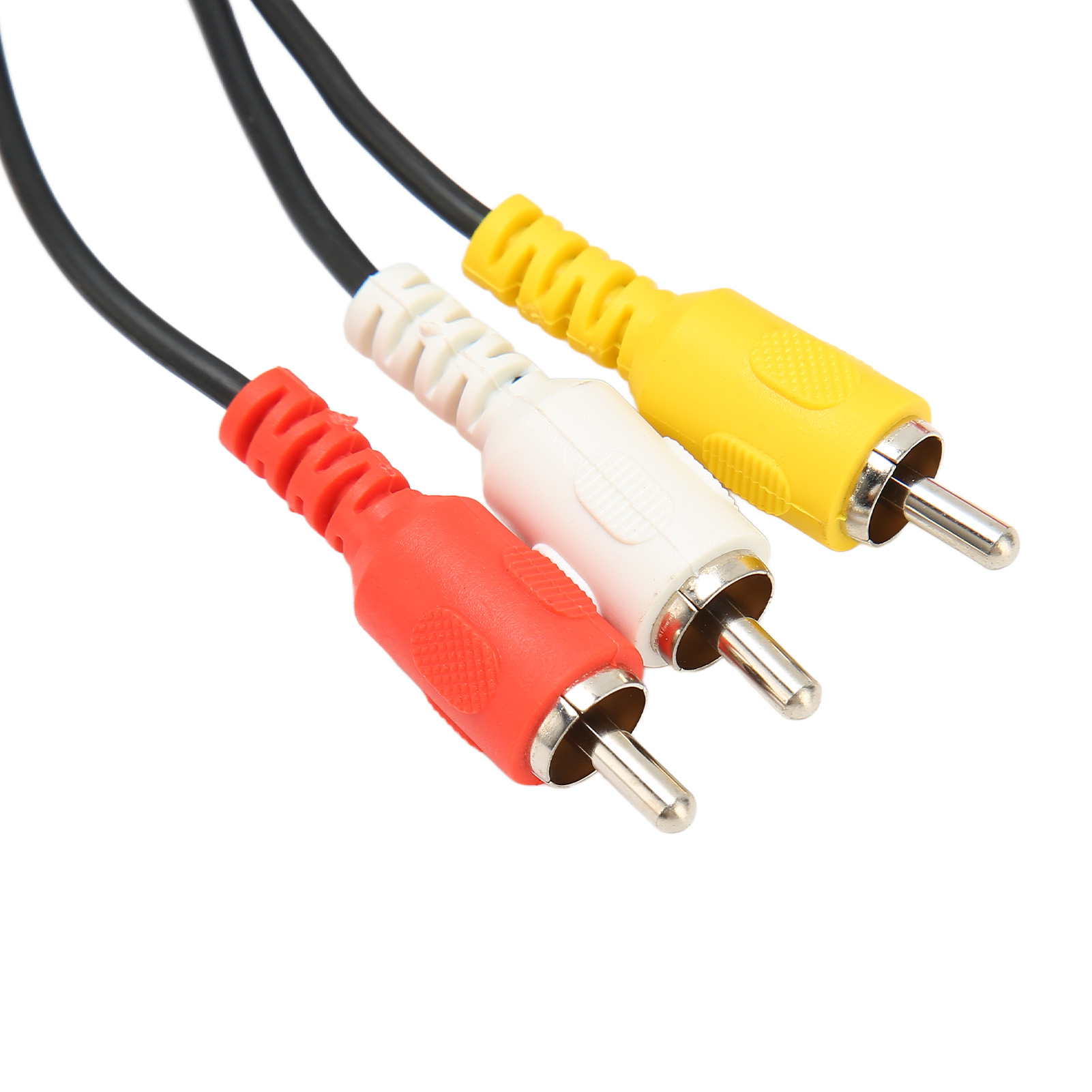 Sound Video Composite Wire, Low Loss DIN 9 Pin To 6 RCA Cable Clear Signal for AV Receiver for TV. 