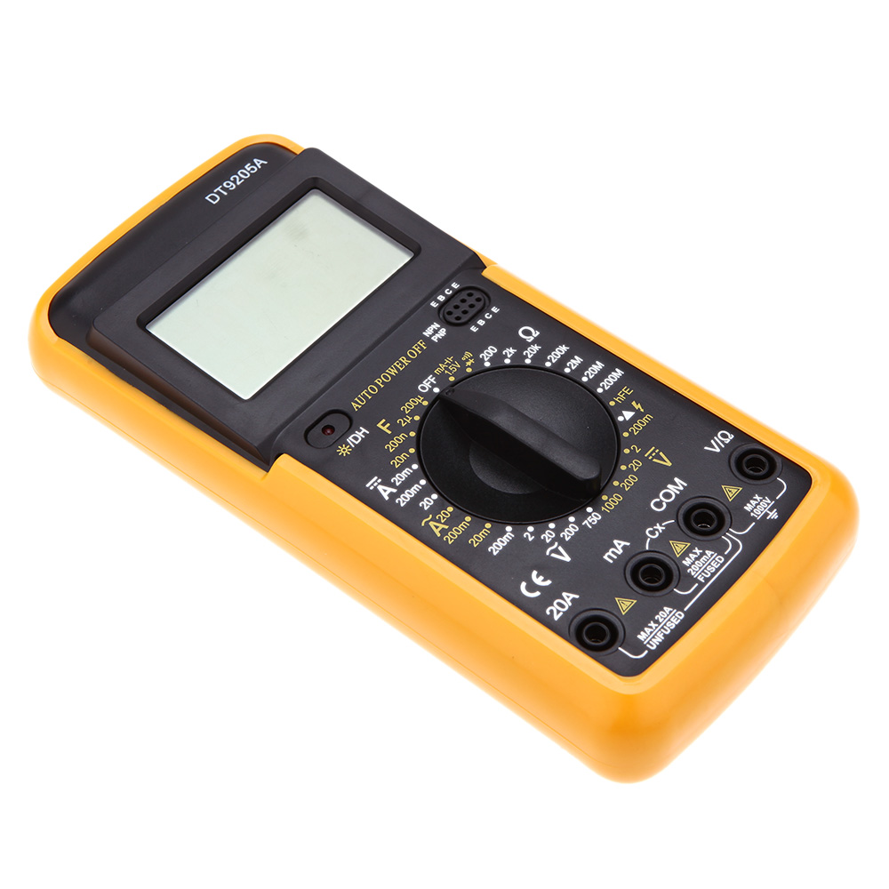 Digital Multimeter DT-9205A - Kings Trading. 