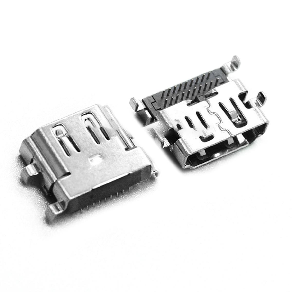 HDMI Interface Connector 19 Pin Vertical Right Angle HDMI Socket Reverse Sinker Sunlight Mall