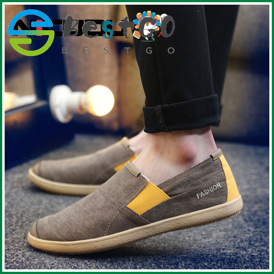 Simple Men Flats Plimsolls Retro Style 