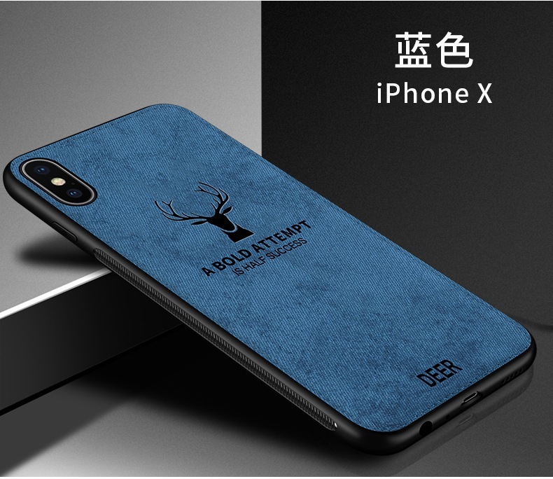 【Solo Yolo】Applicable 1+11 Cloth Pattern Elk Phone Case OnePlus10 Deer Head Anti-Fall Fabric Shell OnePlus 9RT Protective Sleeve. 